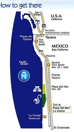 Dolphin Beach Get Away Rosarito Exterior photo